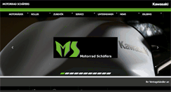 Desktop Screenshot of motorrad-schaefers.de